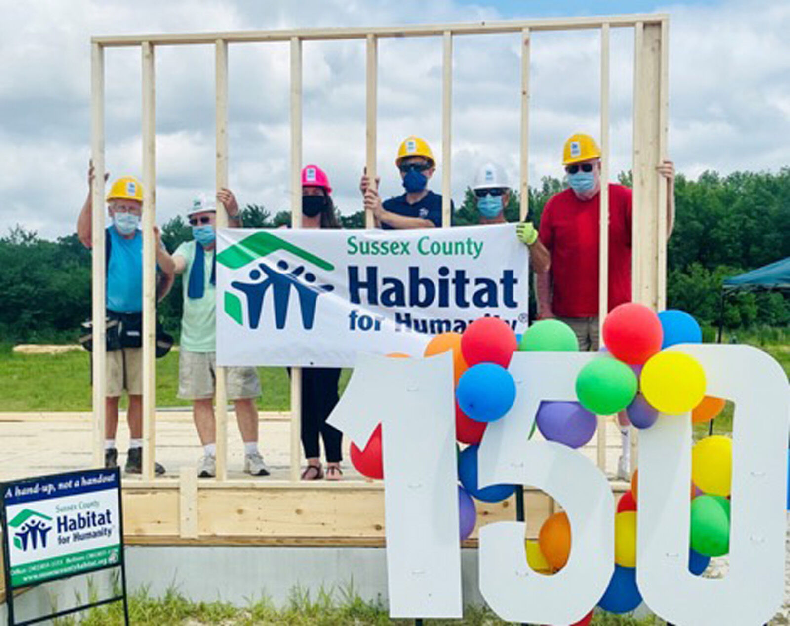 Habitat's 150th house